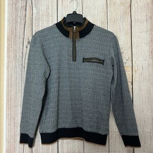 Dewberry Payton Quarter Zip Men’s Sweater size XL